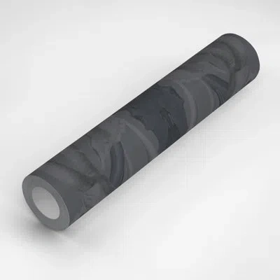 Mitchell Black Bull Smoke 10' L X 25" W Peel And Stick Wallpaper Panel In Black,gray