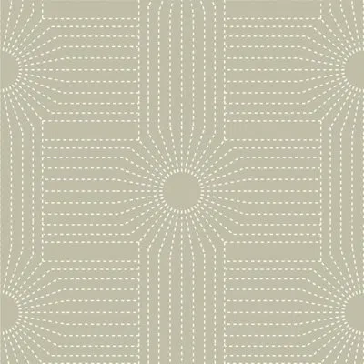 Mitchell Black Coed Wacker 10' L X 25" W Wallpaper Tile In Desert Sand
