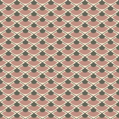 Mitchell Black Don't Be Koi - Antique Rose Wallpaper By Julianne Taylor Style In Pink