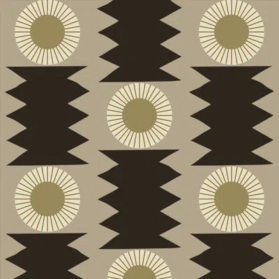 Mitchell Black Drystone - Stucco Wallpaper In Brown