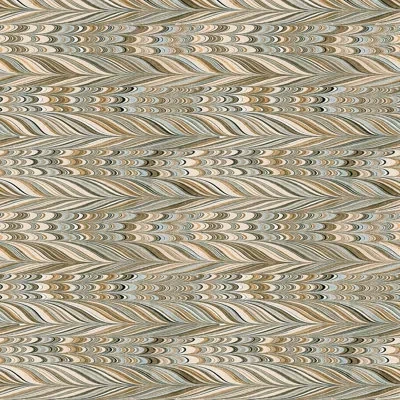 Mitchell Black Endpaper -champagne Beige Wallpaper