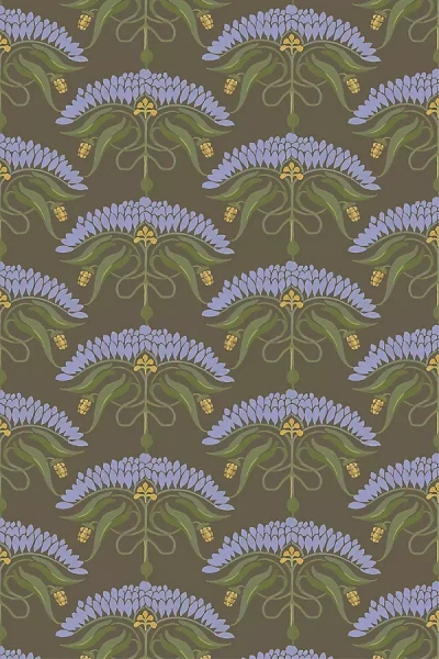 Mitchell Black Fleur De Rêve Floral Wallpaper
