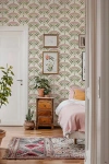Mitchell Black Fleur De Rêve Floral Wallpaper In Multi