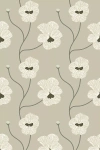 Mitchell Black Flourish Floral Wallpaper