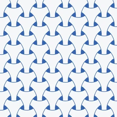 Mitchell Black Island Weave Peel And Stick Wallpaper Roll In Royal Blue