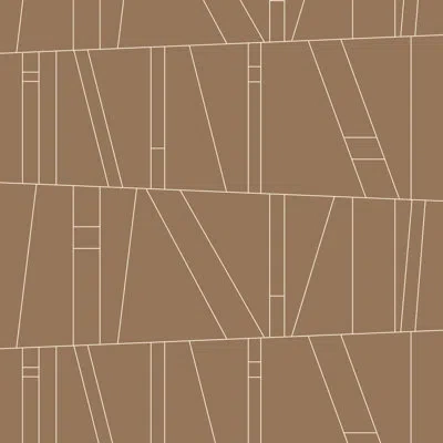 Mitchell Black Kazi 10' L X 25" W Peel And Stick Wallpaper Roll In Mocha