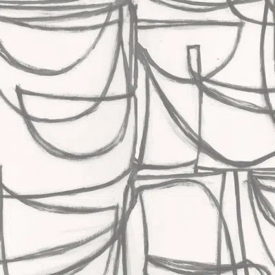 Mitchell Black Limitless Small - Wallpaper By Norman Wyatt Home In Graphite