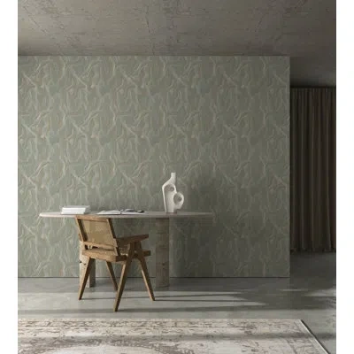 Mitchell Black Meraki - Green Orange Wallpaper By Sabrina Yvonne