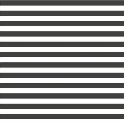 Mitchell Black Mrs Paranjape Papers Versa Stripe Premium Matte 10' L X 24" W Wallpaper Roll In Jet Black