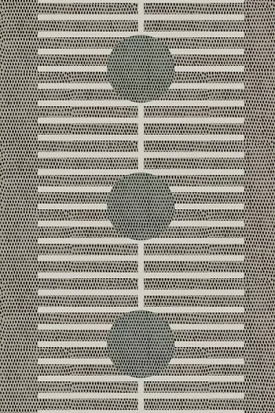 Mitchell Black Nomalanga Geometric Wallpaper In Gray