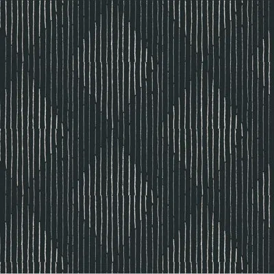 Mitchell Black Organic Diamonds 10' L X 24" W Wallpaper Roll In Black