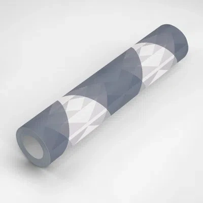 Mitchell Black Peak 10' L X 25" W Peel And Stick Wallpaper Panel In Blue,gray,white