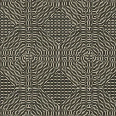 Mitchell Black Sade 10' L X 25" W Wallpaper Roll In Black