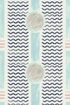 Mitchell Black South Beach Facade Geometric Nautical Wallpaper