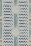 Mitchell Black South Beach Facade Geometric Nautical Wallpaper