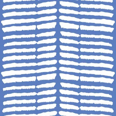 Mitchell Black Tasmanian Beach 10' L X 25" W Peel And Stick Wallpaper Panel In Blue