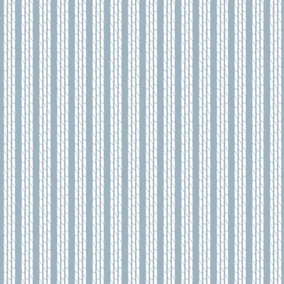 Mitchell Black Tennessee Bamboo Stripes 10' L X 25" W Peel And Stick Wallpaper Tile In Blue Smoke