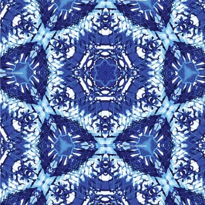 Mitchell Black The Blush Label Jungle 10' L X 24" W Wallpaper Roll In White;blue