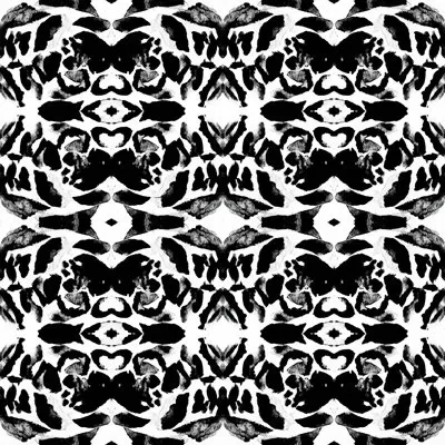 Mitchell Black The Blush Label Morocco 10' L X 24" W Wallpaper Roll In Black