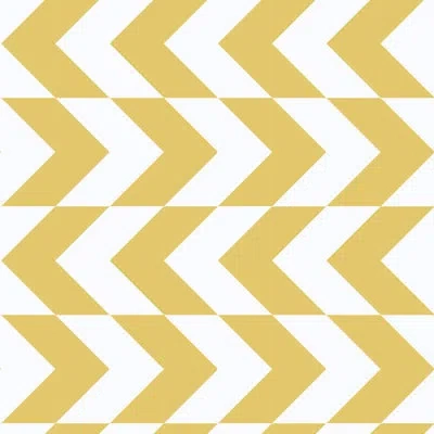 Mitchell Black This Way 10' L X 25" W Peel And Stick Wallpaper Panel In Yellow