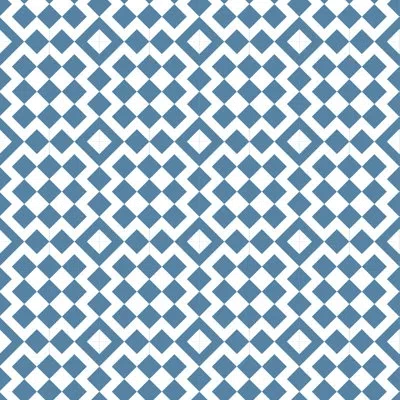 Mitchell Black Turkish Bath 10' L X 25" W Peel And Stick Wallpaper Panel In Blue,white