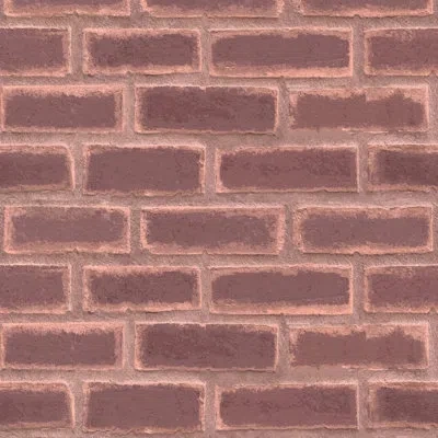 Mitchell Black Wrigley - Classic Brick Wallpaper In Brown