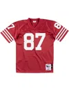 Mitchell & Ness 1981 Dwight Clark Authentic "san Francisco 49ers" Jersey In Red