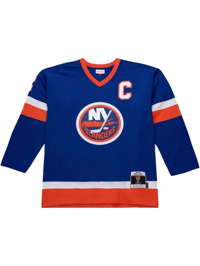 Mitchell & Ness 1982/83 Denis Potvin New York Islanders Power Play Player Jersey In Blue