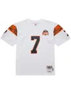 Mitchell & Ness Boomer Esiason White Cincinnati Bengals 1984 Legacy Replica Jersey In White