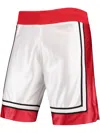 Mitchell & Ness Basketball White Unlv Rebels Authentic Throwback College Shorts In White