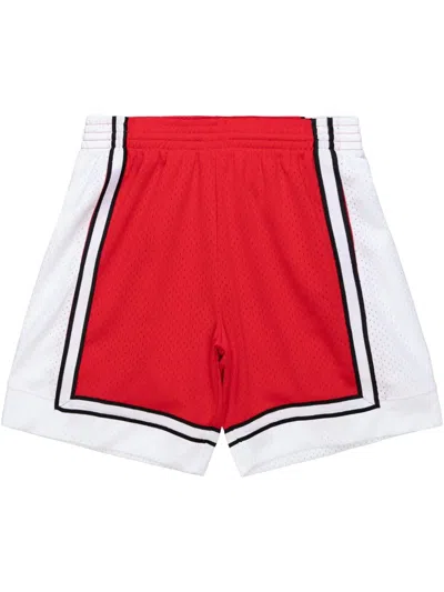 MITCHELL & NESS 1989 "UNLV REBELS" SWINGMAN SHORTS