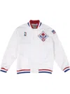Mitchell & Ness 1991 Nba All-star Game "eastern" Warm-up Jacket In White