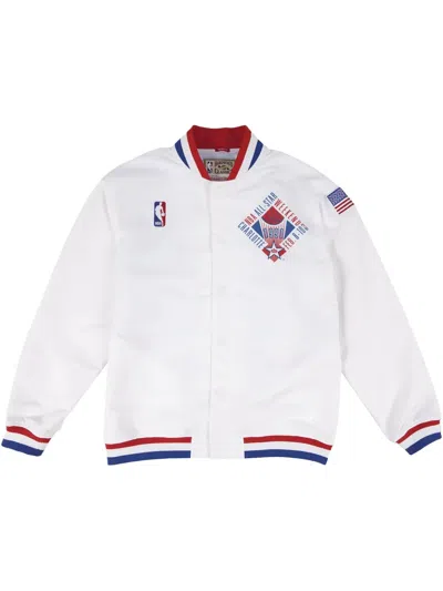 Mitchell & Ness 1991 Nba All-star Game "eastern" Warm-up Jacket In White