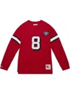 Mitchell & Ness 1994 Steve Young San Francisco 49ers Name & Number "black" T-shirt In Red