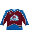 Mitchell & Ness 1995/96 Peter Forsberg Colorado Avalanche Power Play Player Jersey In Red
