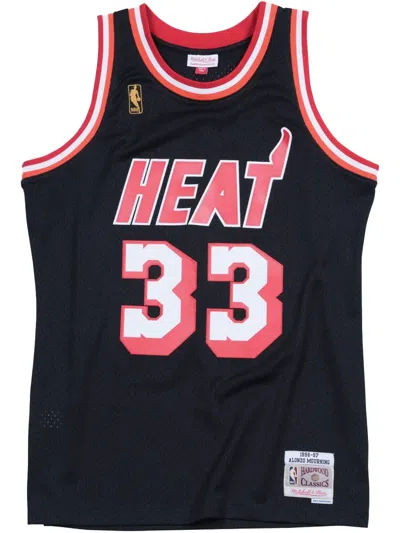 MITCHELL & NESS 1996/97 ALONZO MOURNING MIAMI HEAT SWINGMAN JERSEY