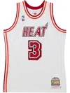 Mitchell & Ness Men's Basketball Tank Top Nba Hwc Jersey 2007 No 3 Dwyane Wade Miahea White/original Team Colors In White