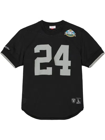 Mitchell & Ness 2002 Charles Woodson Oakland Raiders Name & Number "black" Jersey
