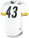 Mitchell & Ness 2005 Troy Polamalu Pittsburgh Steelers Jersey In White