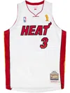 Mitchell & Ness 2005/06 Nba Finals Dwyane Wade Miami Heat "white" Jersey In White