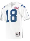Mitchell & Ness Peyton Manning White Indianapolis Colts 2006 Authentic Throwback Retired Player Jers In White