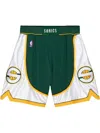 Mitchell & Ness 2007/08 Hardwood Classics "seattle Supersonics" Shorts In Green