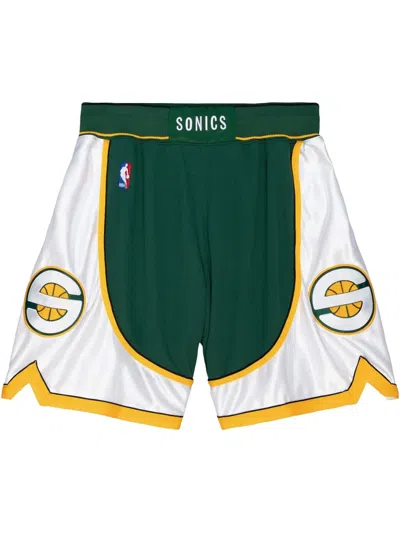 Mitchell & Ness 2007/08 Hardwood Classics "seattle Supersonics" Shorts In Green