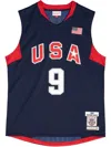 Mitchell & Ness 2008 Dwyane Wade Usa Basketball Authentic Nersey In Blue
