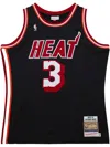 Mitchell & Ness 2013/14 Dwyane Wade Miami Heat Swingman Jersey In Black