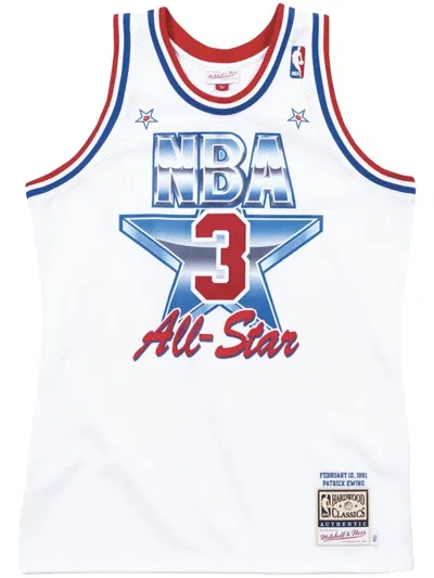 Mitchell & Ness "all Star East 1991-92 Patrick Ewing" Authentic Jersey In White