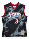 Mitchell & Ness Allen Iverson Nba Philadelphia 76ers 2000 Marble Swingman T-shirt