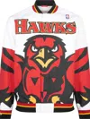 Mitchell & Ness Atlanta Hawks 1995/96 Authentic Warm-up Jacket In White