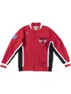 Mitchell & Ness Authentic "nba 1996-96 Chicago Bulls" Jacket In Red