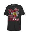 Mitchell & Ness Big Boys And Girls Black New Jersey Devils Concession Stand T-shirt In Black